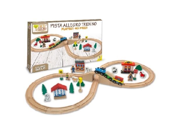 immagine della confezione chiusa e della pista assemblata