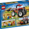 foto del retro della scatola del set lego city 60287 con trattore e immagini del playset