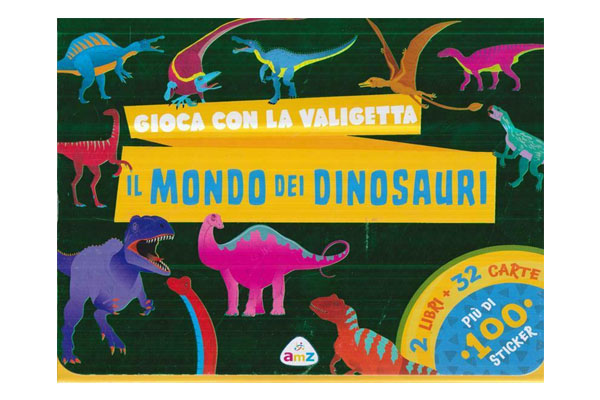 foto della valigetta "il mondo dei dinosauri"