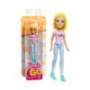 foto del blister e della bambolina barbie fuori dal blister