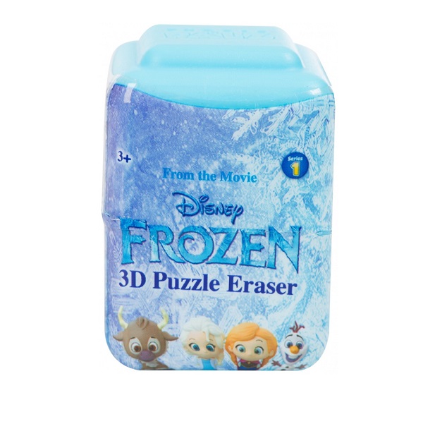 foto della capsula a sorpresa di frozen 3d puzzle eraser