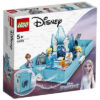 foto della scatola del set lego frozen 2, in cui si vede il set aperto e montato, e l'immagine del set chiuso che sembra un libro