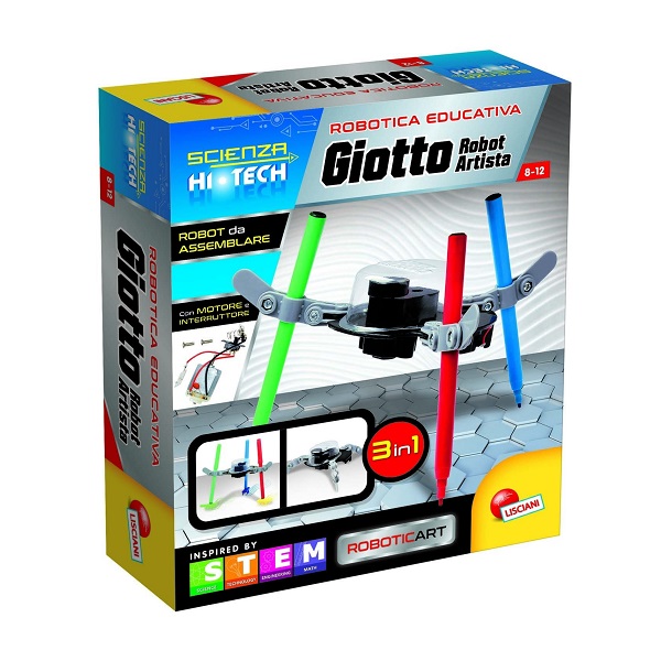 Lisciani 65851 Robot Giotto. In foto la scatola di vendita