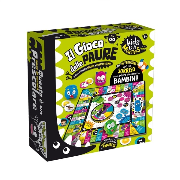Lisciani codice 82759 Kids Love Monsters Il Gioco Delle Paure