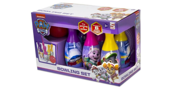 foto del bowling set nella sua confezione di vendita