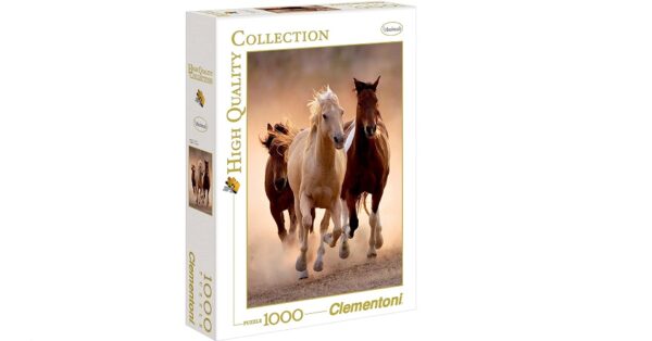 Clementoni Puzzle 1000 Pezzi Cavalli