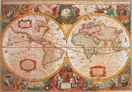 Clementoni Puzzle 1000 Pezzi Mappa Antica 1