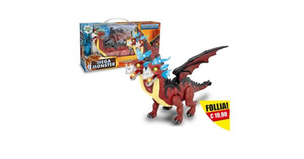 Mega Monster Drago A Due Teste Teorema 66856