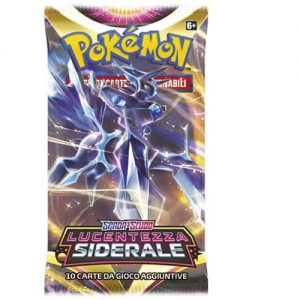 Pokemon Lucentezza Siderale Busta 10 Carte Ita