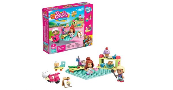 Playset Pasticceria Di Barbie Costruzioni Mega Construx Gwr31 Gwr32 Mega Bloks