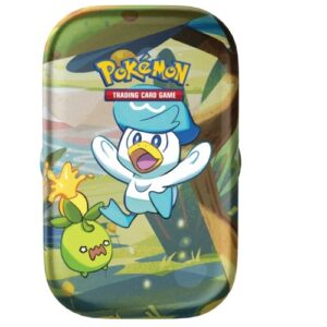Pokemon Amici Paldea Mini Tin Quaxly Smolive Ita