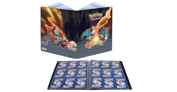 ultra pro album 9 tasche 10 pagine charizard