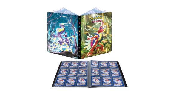 ultra pro album 9 tasche 10 pagine miraidon & koraidon