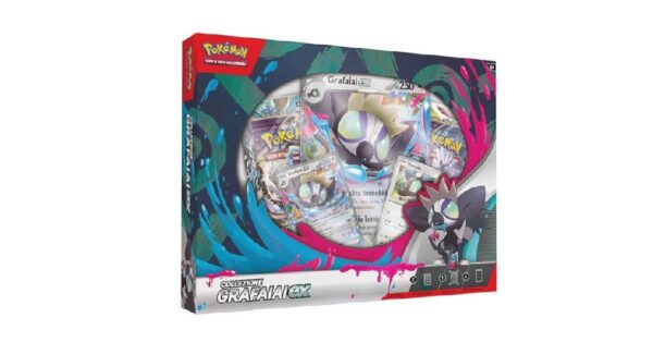 pokemon collezione grafaiai ex ita