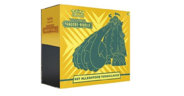 pokemon set allenatore fuoriclasse spada e scudo fragore ribelle