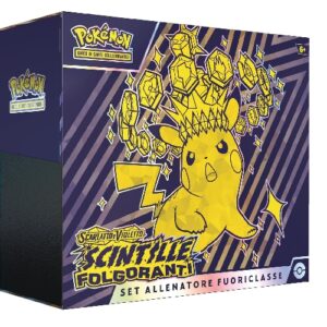 pokemon set allenatore fuoriclasse scarlatto violetto scintille folgoranti