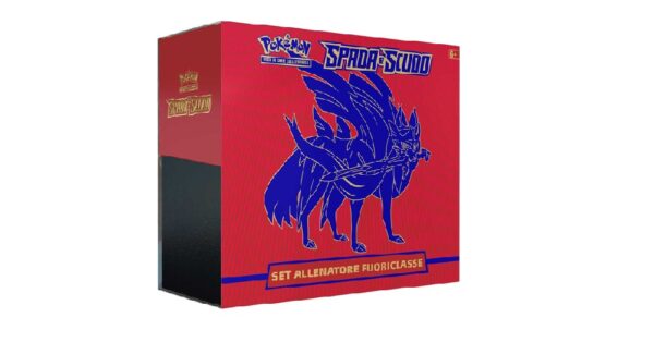 pokemon set allenatore fuoriclasse spada e scudo zacian in italiano