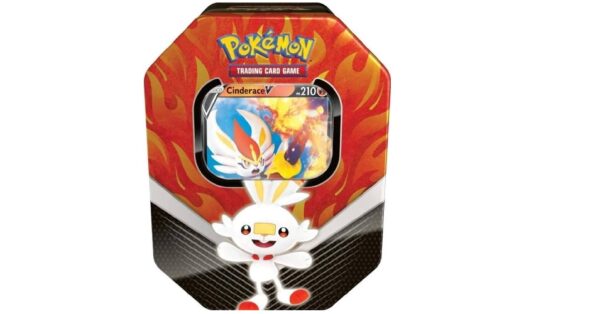 pokemon tin avventure di galar cinderace ita