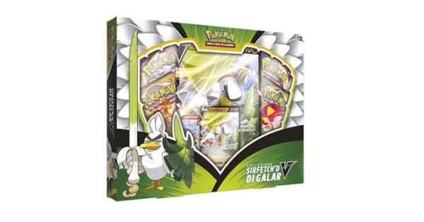 pokemon collezione sirfetch'd di galar v ita